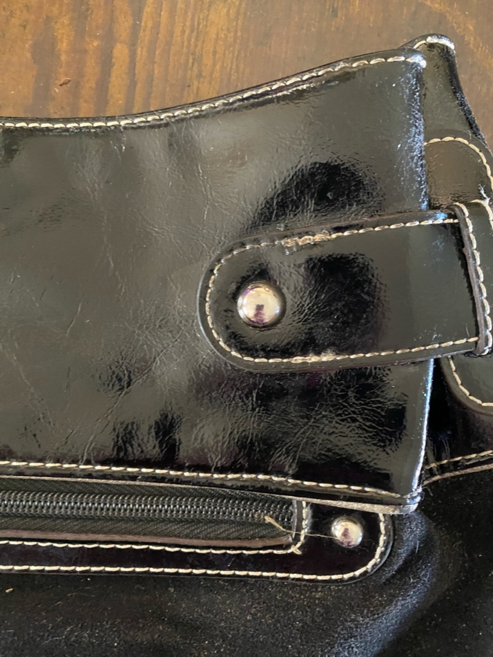 Kathy Van Zeeland Black Shoulder Bag - Picture 6 of 16